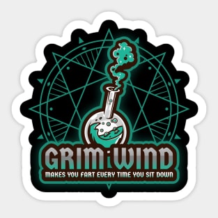 Grim Wind Magical Potion Sticker